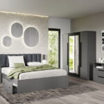 Set dormitor complet Gri - Dallas - C14