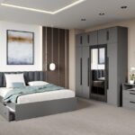 Set dormitor complet Gri - Dallas - C61