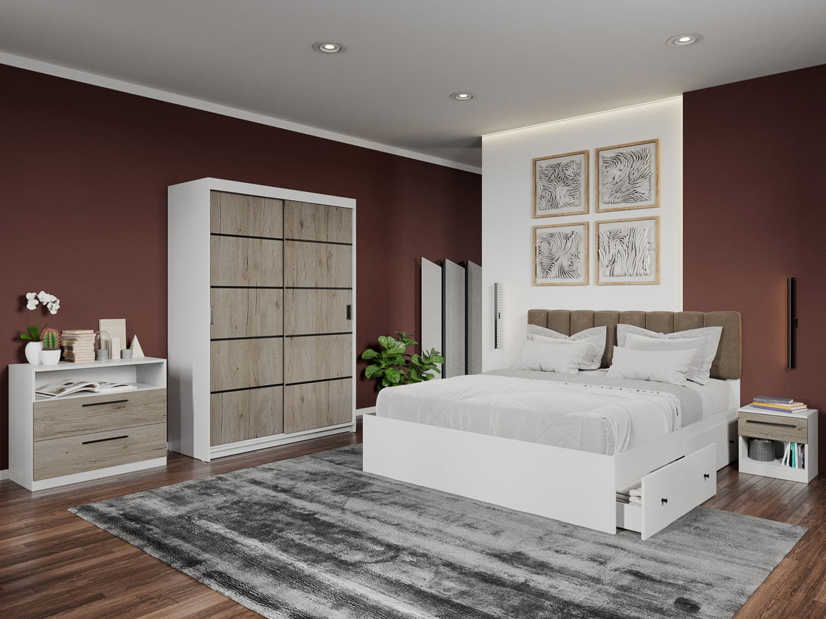 Set dormitor complet San Remo - Elis - C24 Set dormitor complet San Remo - Elis - C24