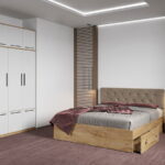 Set dormitor complet Stejar Auriu - Madrid - C69
