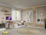 Set Mobila Dormitor Tineret Mihai C12