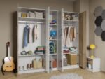 Set Mobilă Dormitor Copii cu 2 Paturi Mihai C21 - imagine 4