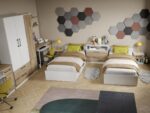 Set Mobila Dormitor 2 copii Tineret Mihai C24 - imagine 2