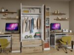 Set Mobila Dormitor 2 copii Tineret Mihai C24 - imagine 4