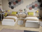 Set Mobila Dormitor 2 copii Tineret Mihai C24 - imagine 5