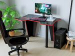Birou PC KL 9.1 wenge+rosu