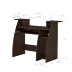 Birou PC SKM-4 ro wenge - imagine 2