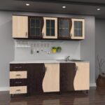 Bucatarie CIP S 2M wenge+mesteacan