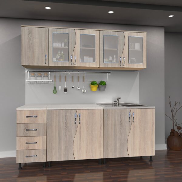 Bucatarie CIP S 2m sonoma+trufe