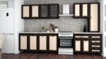 Bucatarie Greta 2.6m wenge+mesteacan