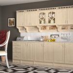 Bucatarie KORONA MEBEL MDF 2.6M MESTEACAN BLAT INTREG