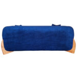 Canapea Fixa Royal, 195x100x75cm, 2 locuri, Velur 08 Blue, Glasspandoor - imagine 8