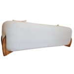 Canapea Fixa Royal, 240x100x75cm, 3 locuri, Velur 02 Beige, Glasspandoor - imagine 6