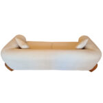 Canapea Fixa Royal, 240x100x75cm, 3 locuri, Velur 02 Beige, Glasspandoor - imagine 8