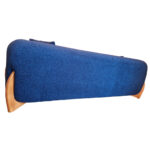 Canapea Fixa Royal, 240x100x75cm, 3 locuri, Velur 08 Blue, Glasspandoor - imagine 6