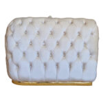Canapea Fixa Tokyo, 210x100x75cm, 2 locuri, Luna V-01 Beige, Glasspandoor - imagine 6