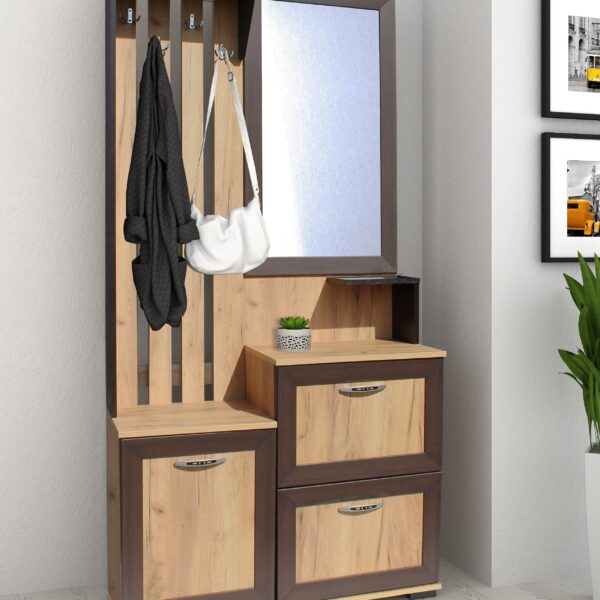 Cuier Carla stejar auriu k003