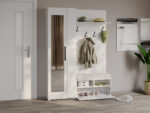 Cuier hol Alb + Oglinda Blanco C02 - imagine 2