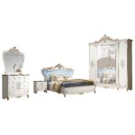 DORMITOR AFINA CREM - imagine 2