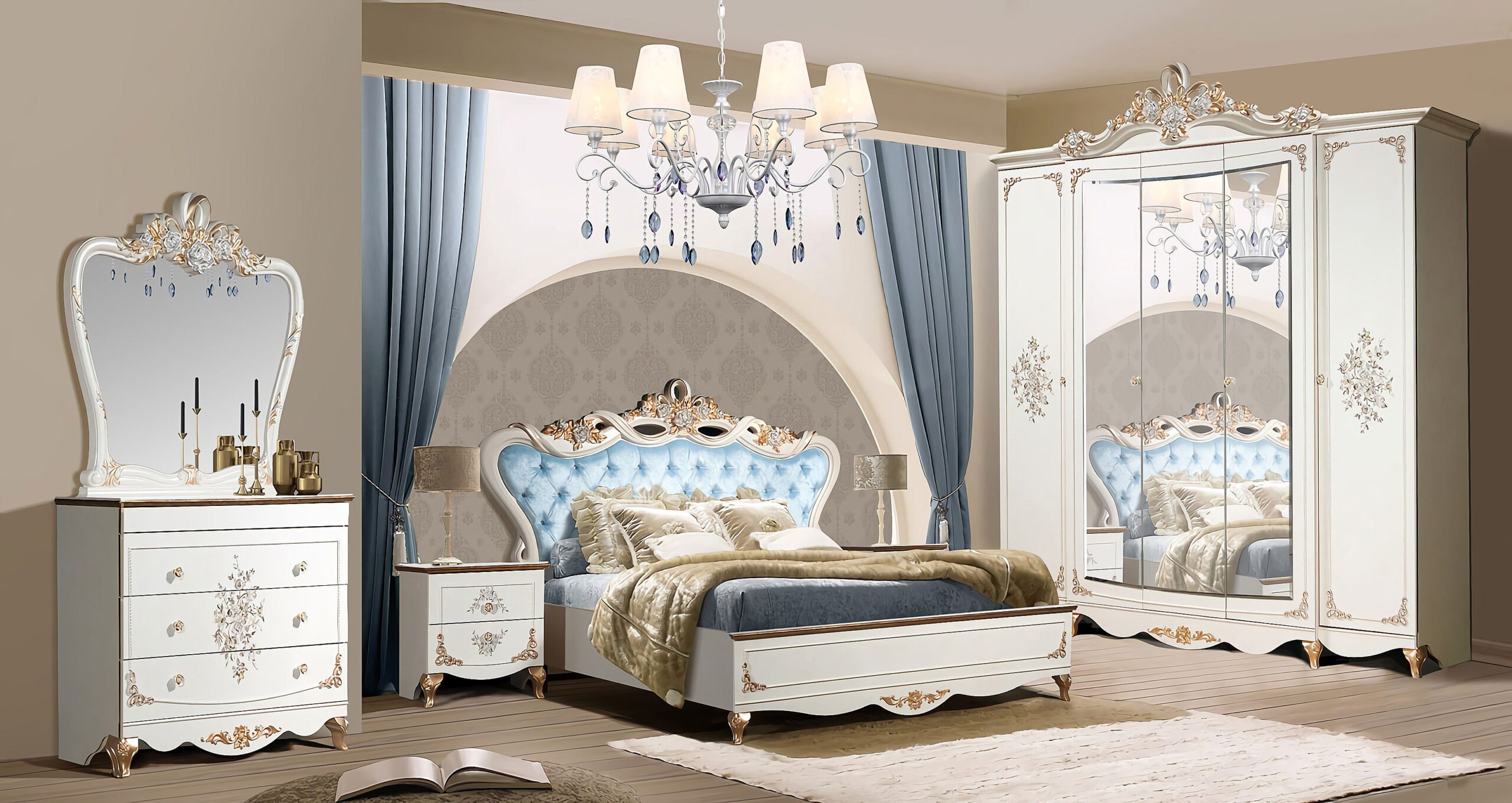 DORMITOR AFINA CREM