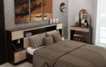 DORMITOR BASIA COMBI WENGE+KIRUNA - imagine 2