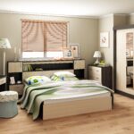 DORMITOR BASIA COMBI WENGE+KIRUNA