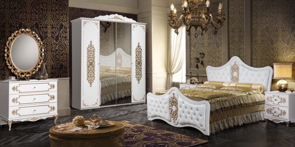 DORMITOR ISKUSHENIE ALB+AURIU