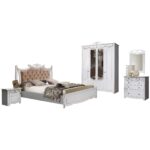 DORMITOR JASMIN LUX CREM - imagine 2