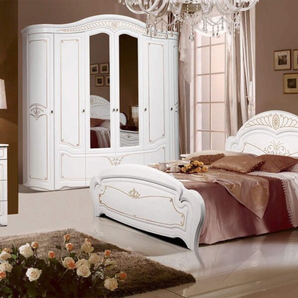 DORMITOR MDF LUIZA 6.1 FOREST IVORY