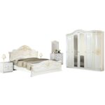 DORMITOR MDF SONATA 6 FOREST IVORY - imagine 2