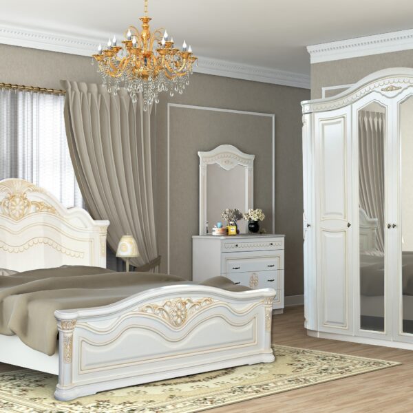 DORMITOR MDF SONATA 6 FOREST IVORY