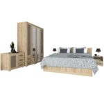 DORMITOR PALERMO SONOMA+TRUFE - imagine 2