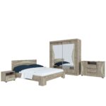 Dormitor Laguna 5 Stejar K001 - imagine 3