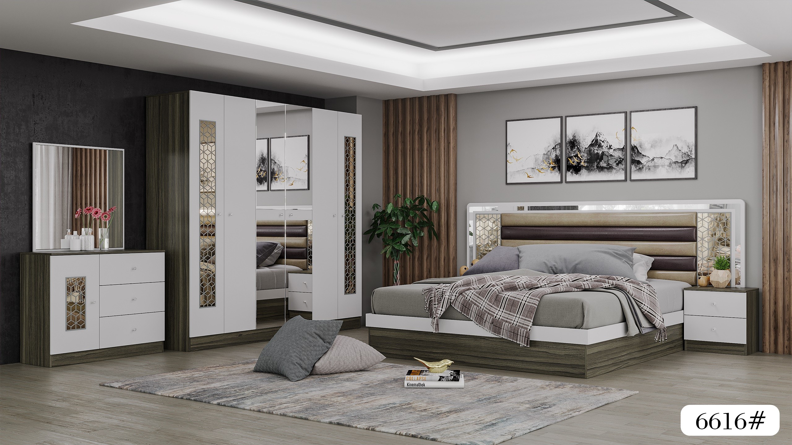 Dormitor MDF Anca 3 Dormitor MDF Anca 3