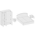 Dormitor Siesta cires+mesteacan - imagine 2