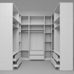 Dressing colt 169.8*258.8*172 cm Alb C31