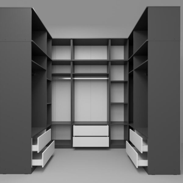 Dressing colt 169.8*258.8*172 cm Gri C31