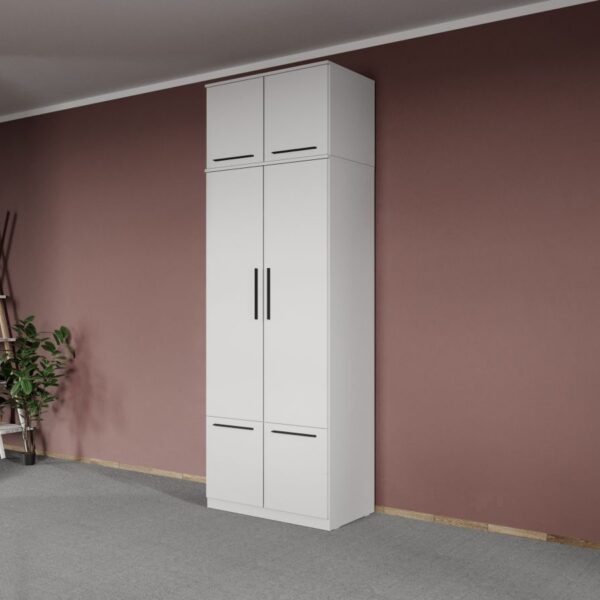 Dulap dormitor Alb Levi C13