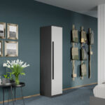 Dulap dormitor Gri/Alb Oasis C01