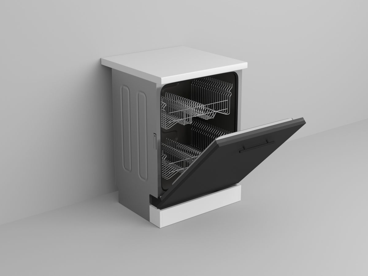 Front Inferior 600 masina spalat vase Bucatarie Bold Gri