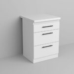 Corp Inferior 600 cu sertare Bucatarie Pearl Alb