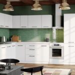 Mobila Bucatarie Soft Alba 180x260 cm C57