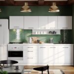 Mobila Bucatarie Soft Alba 260 cm C30