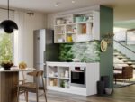 Mobila Bucatarie Vivid Alba 160 cm C08 - imagine 2