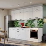 Mobila Bucatarie Vivid Alba 280 cm C23