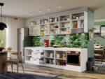 Mobila Bucatarie Vivid Alba 320 cm C29 - imagine 2