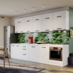 Mobila Bucatarie Vivid Alba 320 cm C29