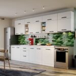 Mobila Bucatarie Vivid Alba 340 cm C31