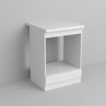 BS - CI Cuptor 600 Carcasa Alb