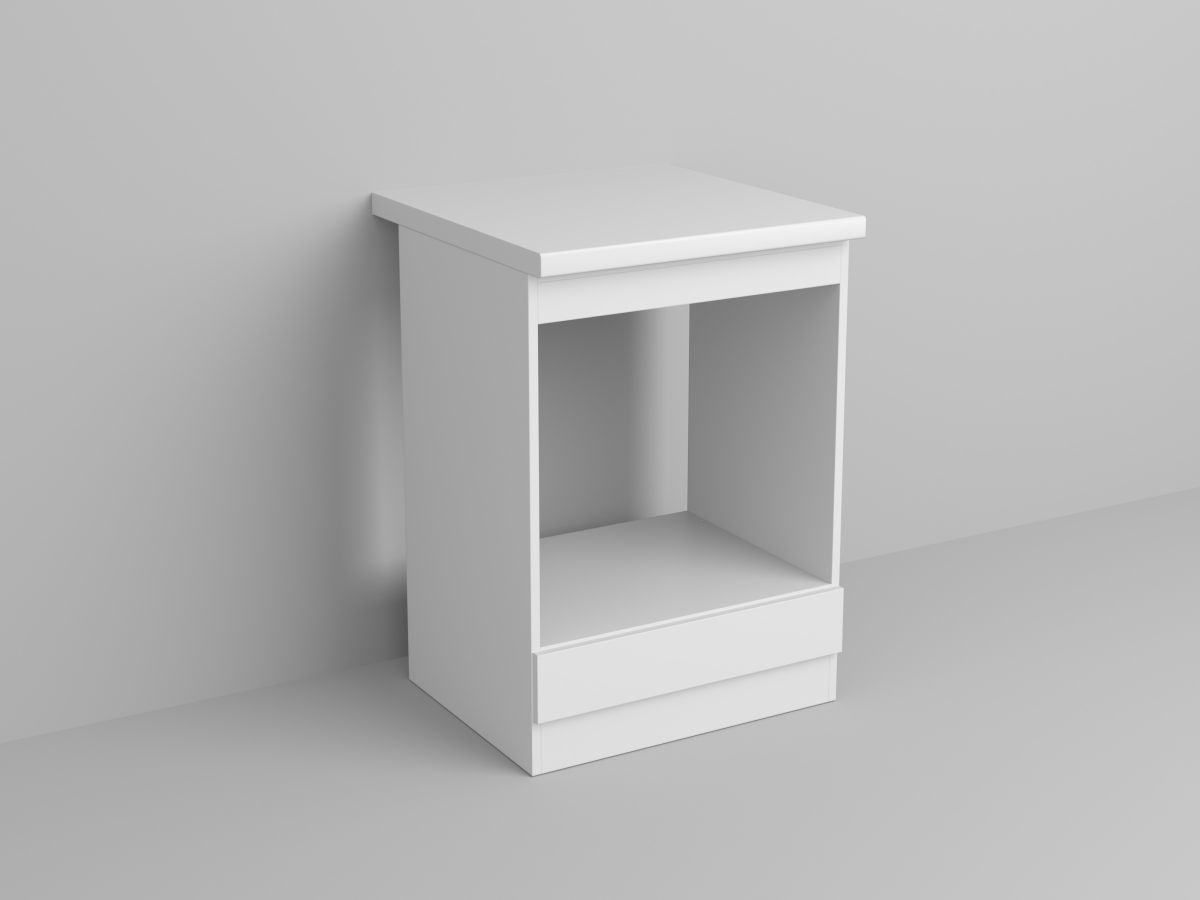 BS - CI Cuptor 600 Carcasa Alb